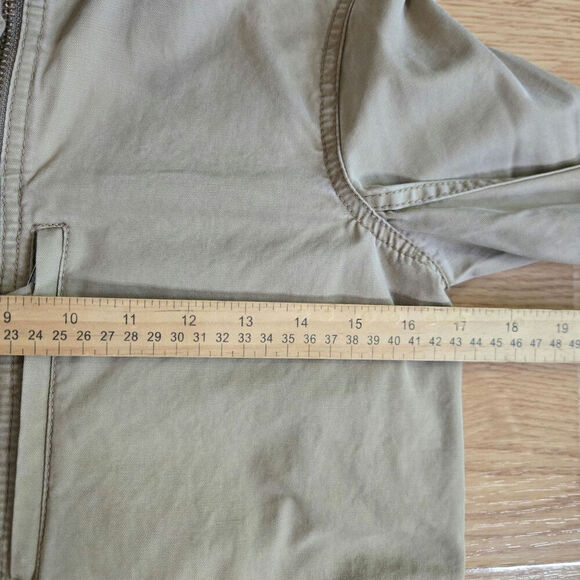 Madewell Womens Fleet Passage Utility Cargo Jacket XS Khaki Military Gorpcore - Picture 10 of 11